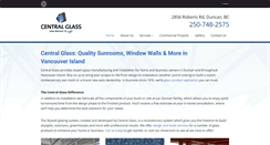 Desktop Screenshot of centralglass.ca